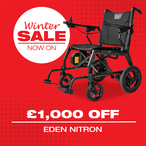 The Eden Nitron Powerchair - Carbon Fibre Electric Wheelchair
