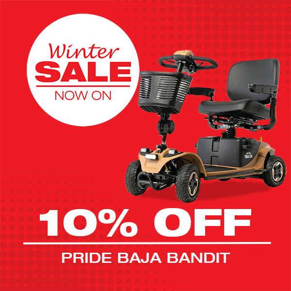 Pride Baja Bandit All Terrain Mobility Scooter