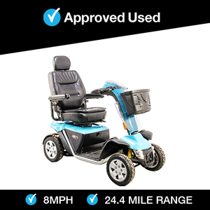 Pride Colt Executive in Blue | Refurbished Mobility Scooter Peterborough
