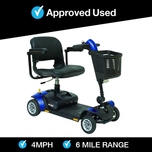 Pride Go Go Elite Traveller - Blue | Corby - Eden Mobility