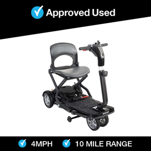 Pride Quest in Black | Refurbished Mobility Scooter Peterborough