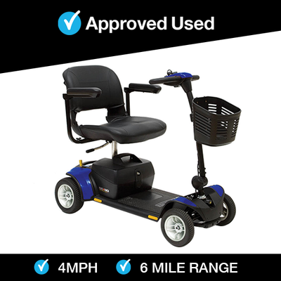 Pride Go Go Elite Traveller (Blue) - Eden Mobility
