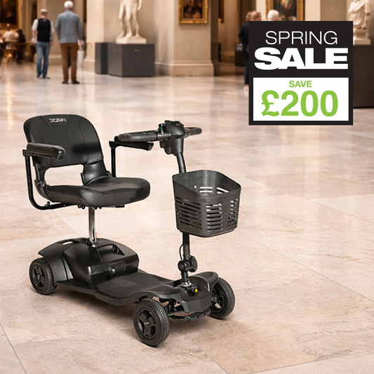 Pride GoGo Ultra 4mph Boot Mobility Scooter