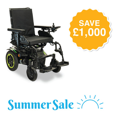 Quickie Q100 R Electric Wheelchair | Refurbished