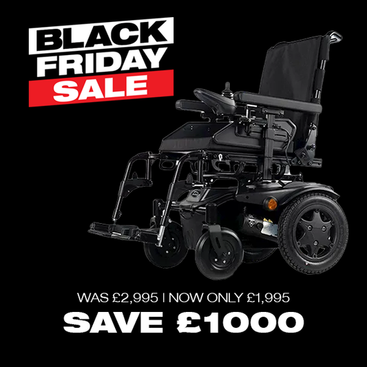 Quickie Q100 R (Eden Jupiter Edition) Electric Wheelchair