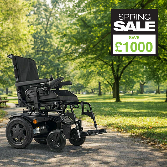 Quickie Q100 R (Eden Jupiter Edition) Electric Wheelchair Powerchair