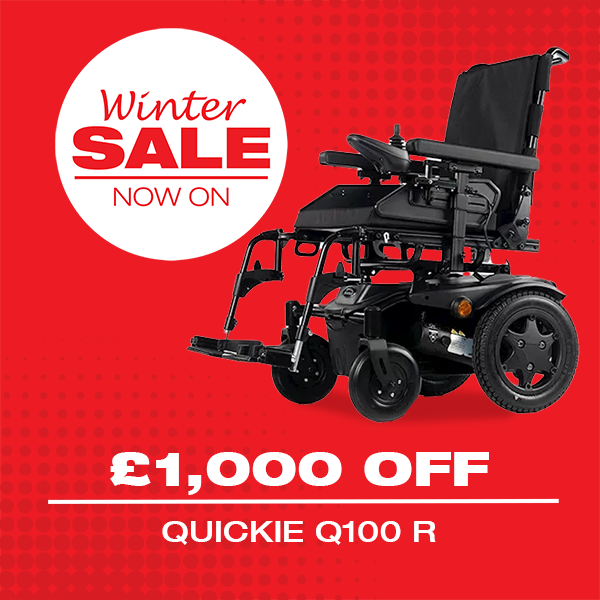 Quickie Q100 R (Eden Jupiter Edition) Electric Wheelchair Powerchair