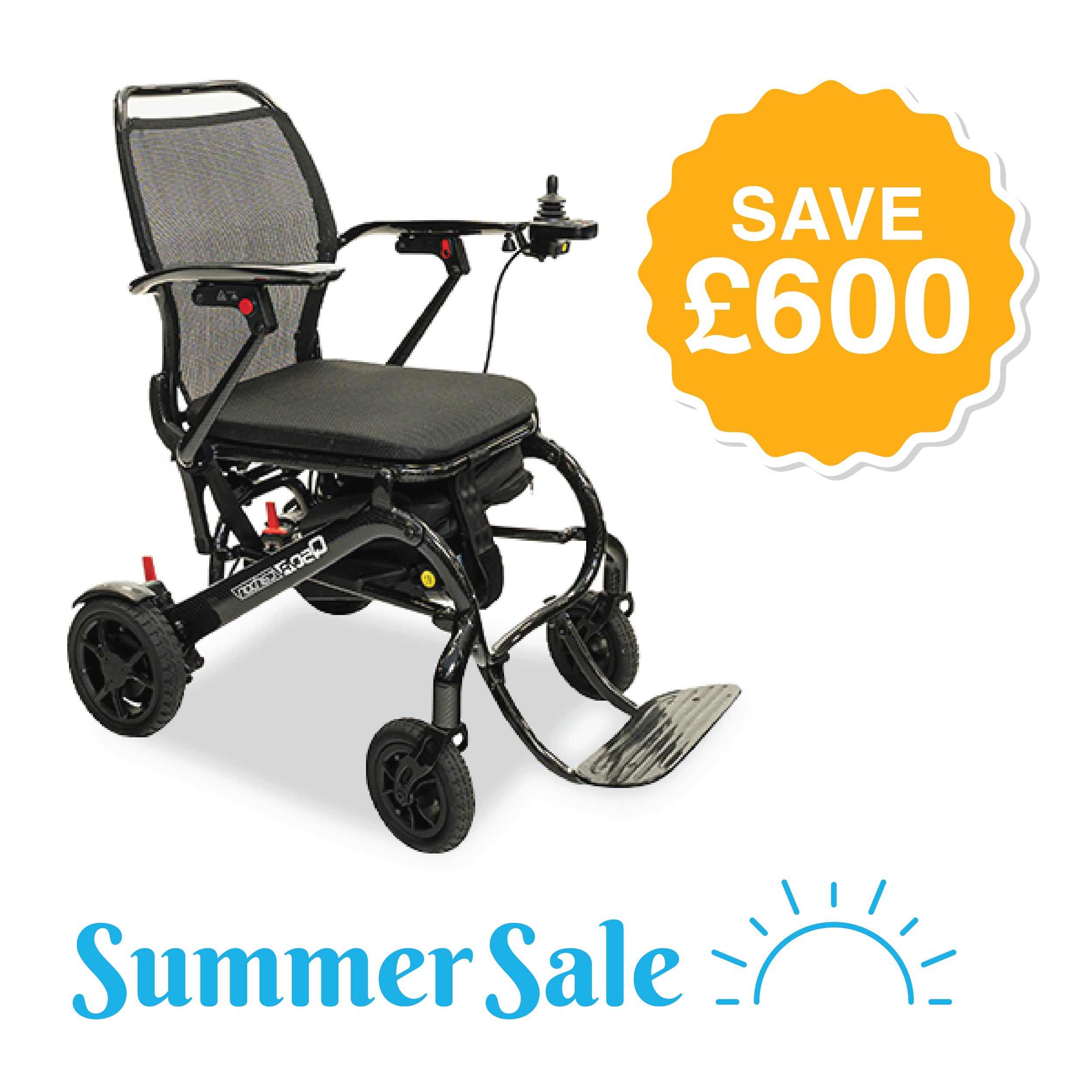 The Q50R Carbon | Foldable Electric Wheelchair