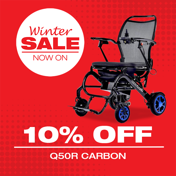 The Q50R Carbon (Eden Saturn Edition) Electric Wheelchair