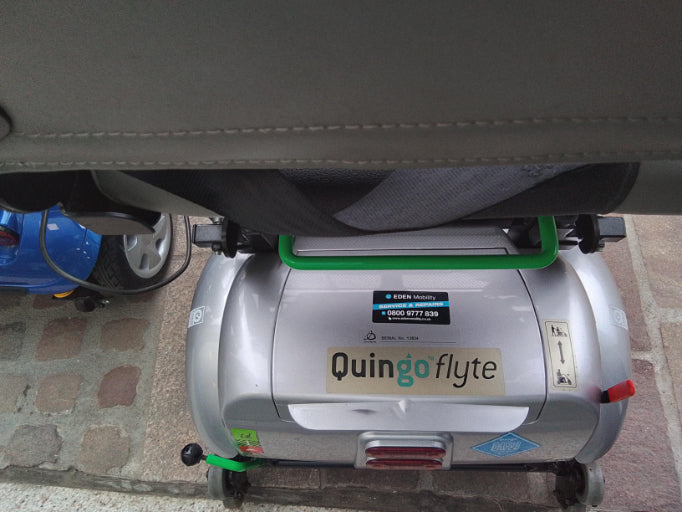 Quingo Flyte Rear view | Refurbished Scooter Northampton - Eden Mobility