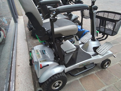 Quingo Flyte rear/side angle view| Refurbished Scooter Northampton - Eden Mobility