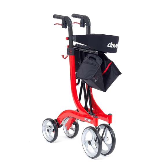 Nitro Rollator - Red - Eden Mobility