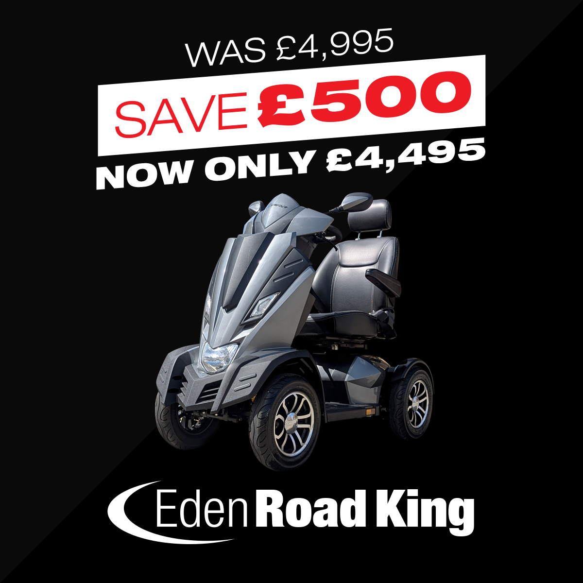 The Eden Road King Mobility Scooter