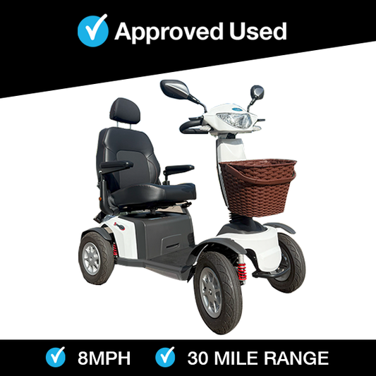 Roadmaster R Plus - White | Corby - Eden Mobility