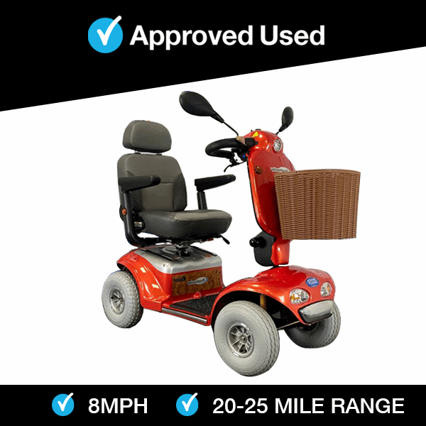 Roma Shoprider Cadiz (Orange) - Eden Mobility
