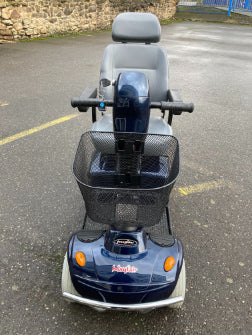 Roma Freerider Mayfair front view (Blue) - Eden Mobility