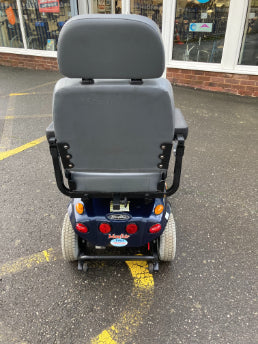 Roma Freerider Mayfair rear view (Blue) - Eden Mobility
