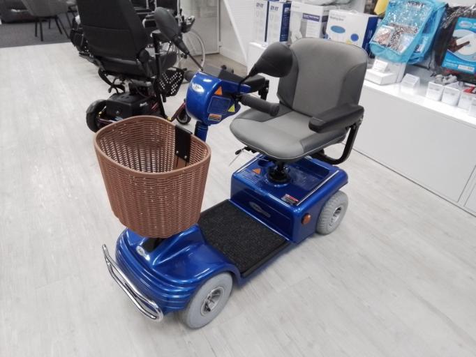 Roma Sovereign 4 in Blue | Refurbished Scooter Warrington - Eden Mobility