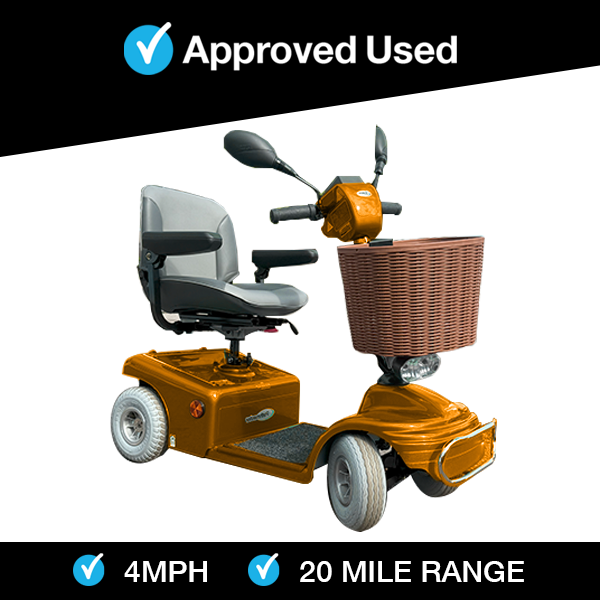Roma Sovereign 4 In Orange - Eden Mobility