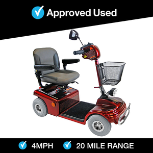 Roma Sovereign 4 (Red) - Eden Mobility