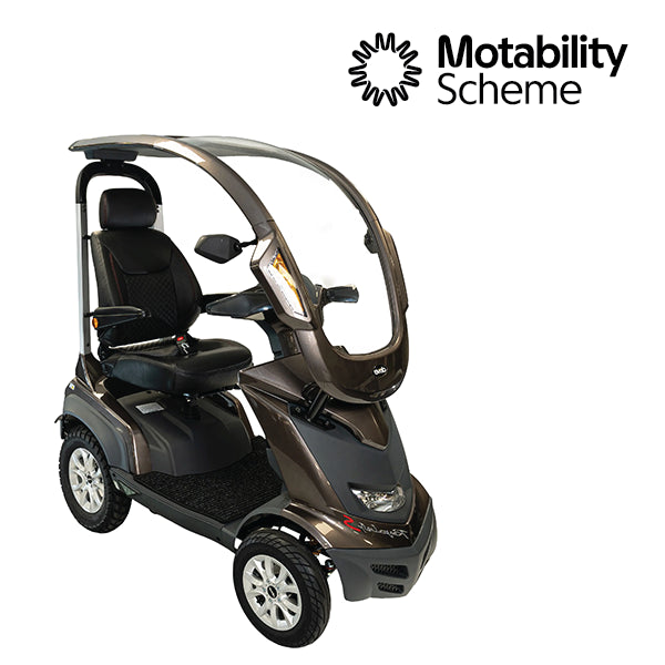 The Royale 4 8mph Mobility Scooter With Canopy