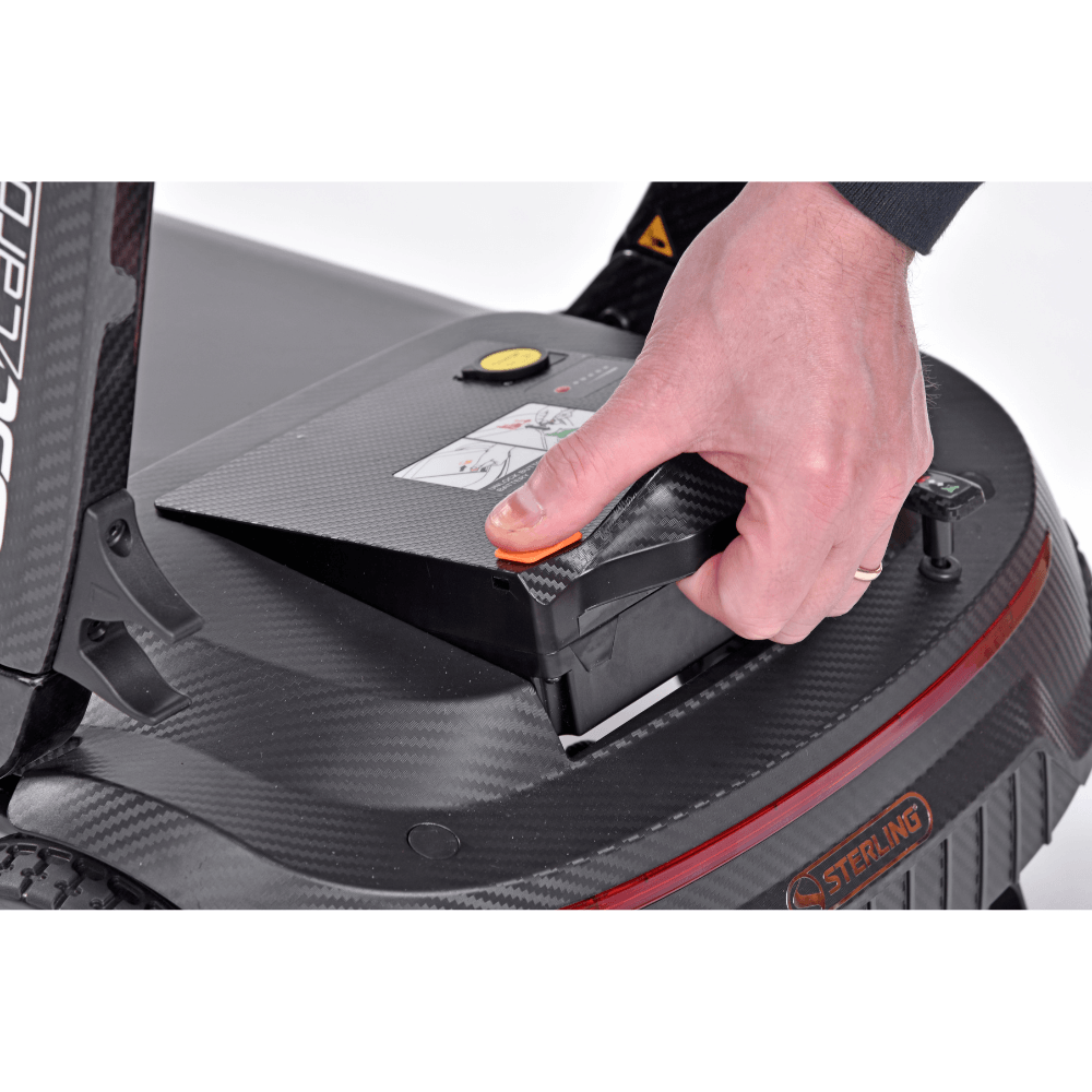 S-50 Carbon - Battery Removal View