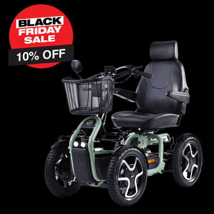 The Eden S800 Scoozy Advanced Suspension Mobility Scooter