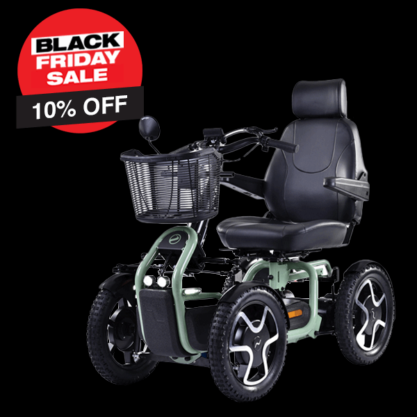 The Eden S800 Scoozy Advanced Suspension Mobility Scooter