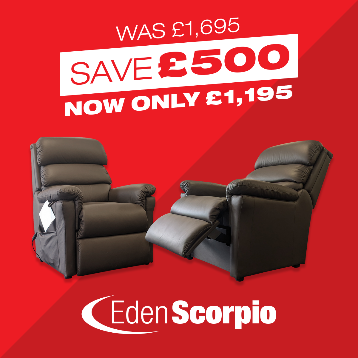 Scorpio Triple Motor Rise & Recliner