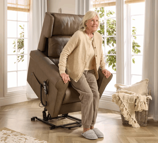 The Eden Gemini Dual Motor Rise & Recliner - Eden Mobility