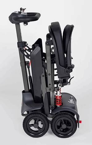mobility scooter folded