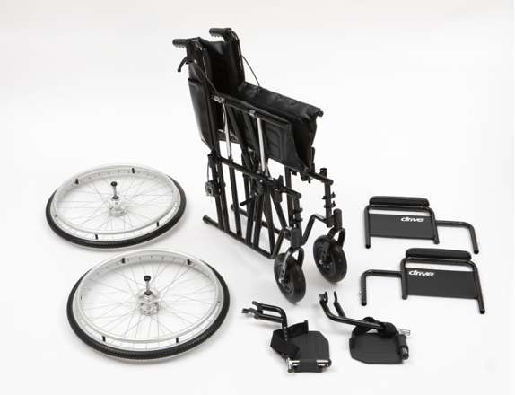 Sentra Self-Propel Wheelchair | 24 Inch Seat | 31 St Weight Capacity