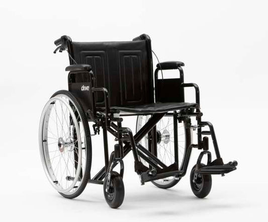Sentra Self-Propel Wheelchair | 24 Inch Seat | 31 St Weight Capacity