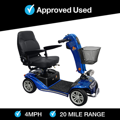 Shoprider Valencia Mobility Scooter Approved and Used banner