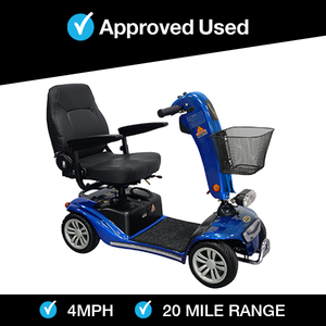 Shoprider Valencia Mobility Scooter Approved and Used banner