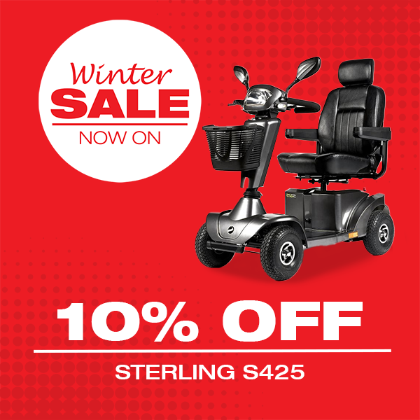 The Sterling S425 8MPH Mobility Scooter