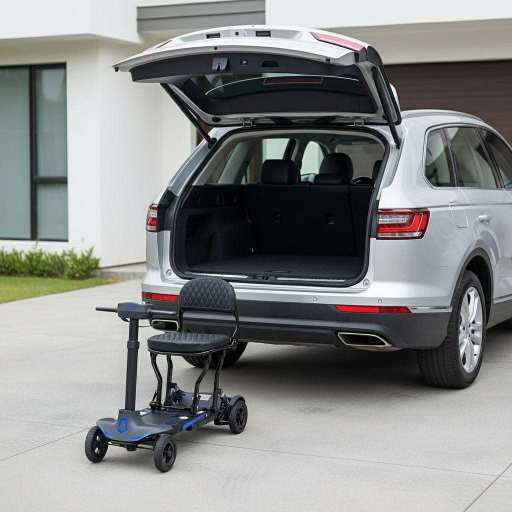 The Eden Supa Carbon Lite 4mph Mobility Scooter - Eden Mobility