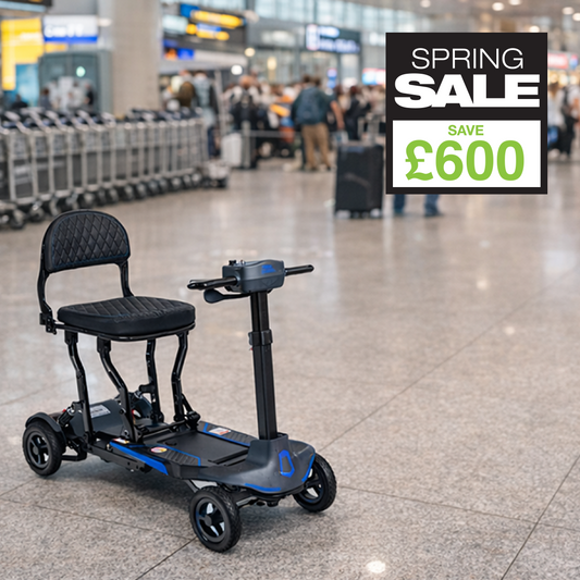 The Eden Supa Carbon Lite 4mph Mobility Scooter