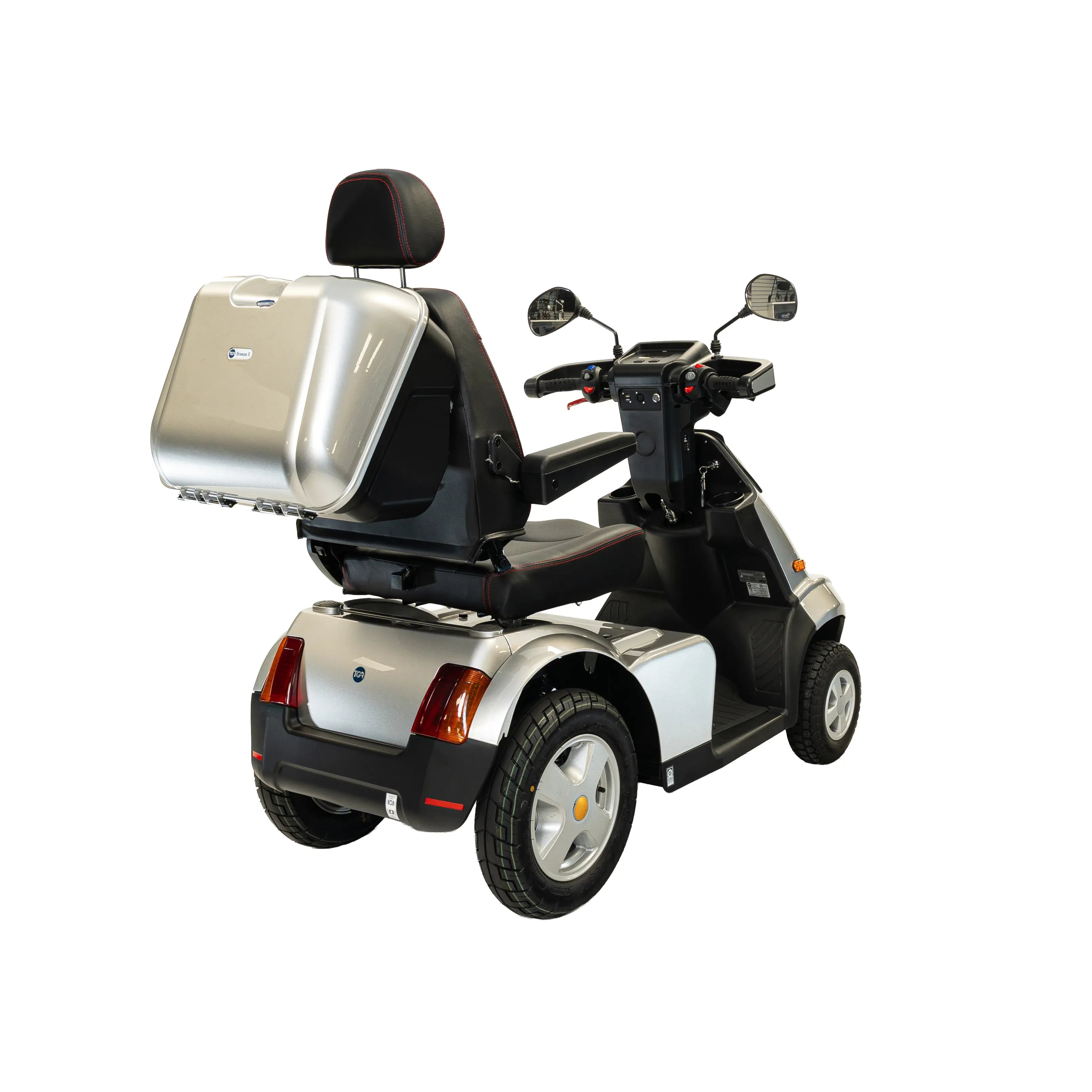 TGA Breeze in silver | Refurbished Scooter Stockport