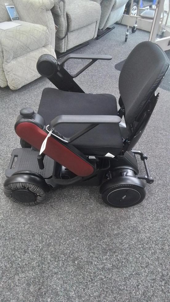 TGA Whill side view (red) - Eden Mobility