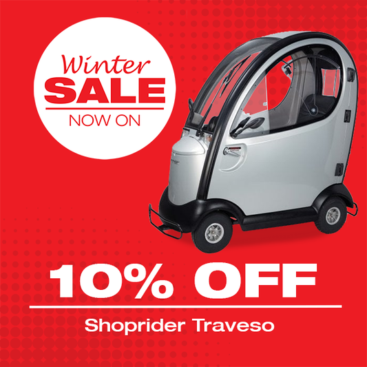 Shoprider Traveso Cabin 8mph Mobility Scooter
