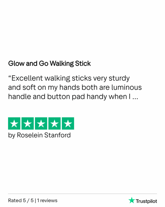 Glow and Go Walking Stick - Eden Mobility