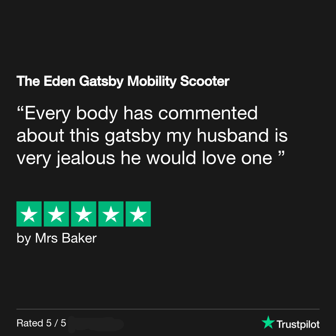 The Eden Gatsby Mobility Scooter - Eden Mobility