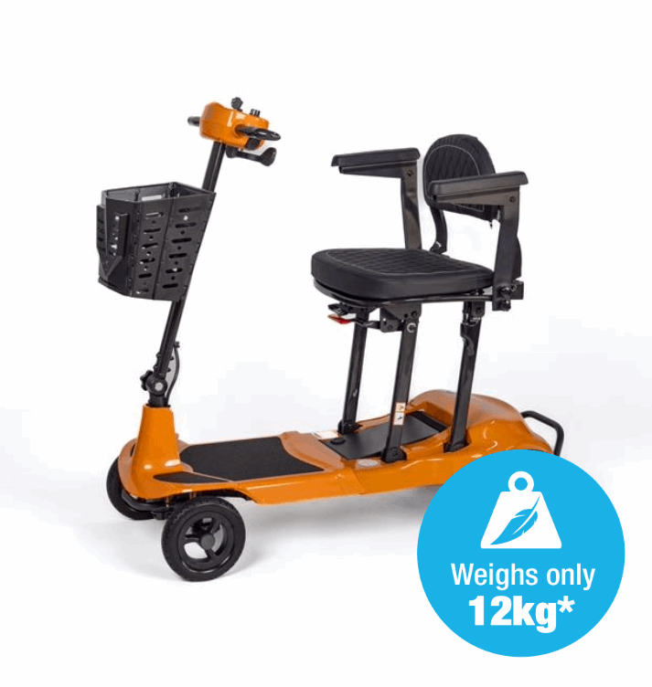 The Eden Genie Ultralight Mobility Scooter - The Lightest Complete Scooter in the World - Eden Mobility