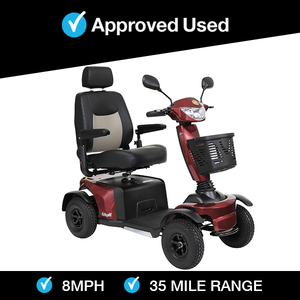 Vanos Galaxy 2 (Red) - Eden Mobility