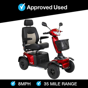 Vanos Galaxy 2 (Red) - Eden Mobility