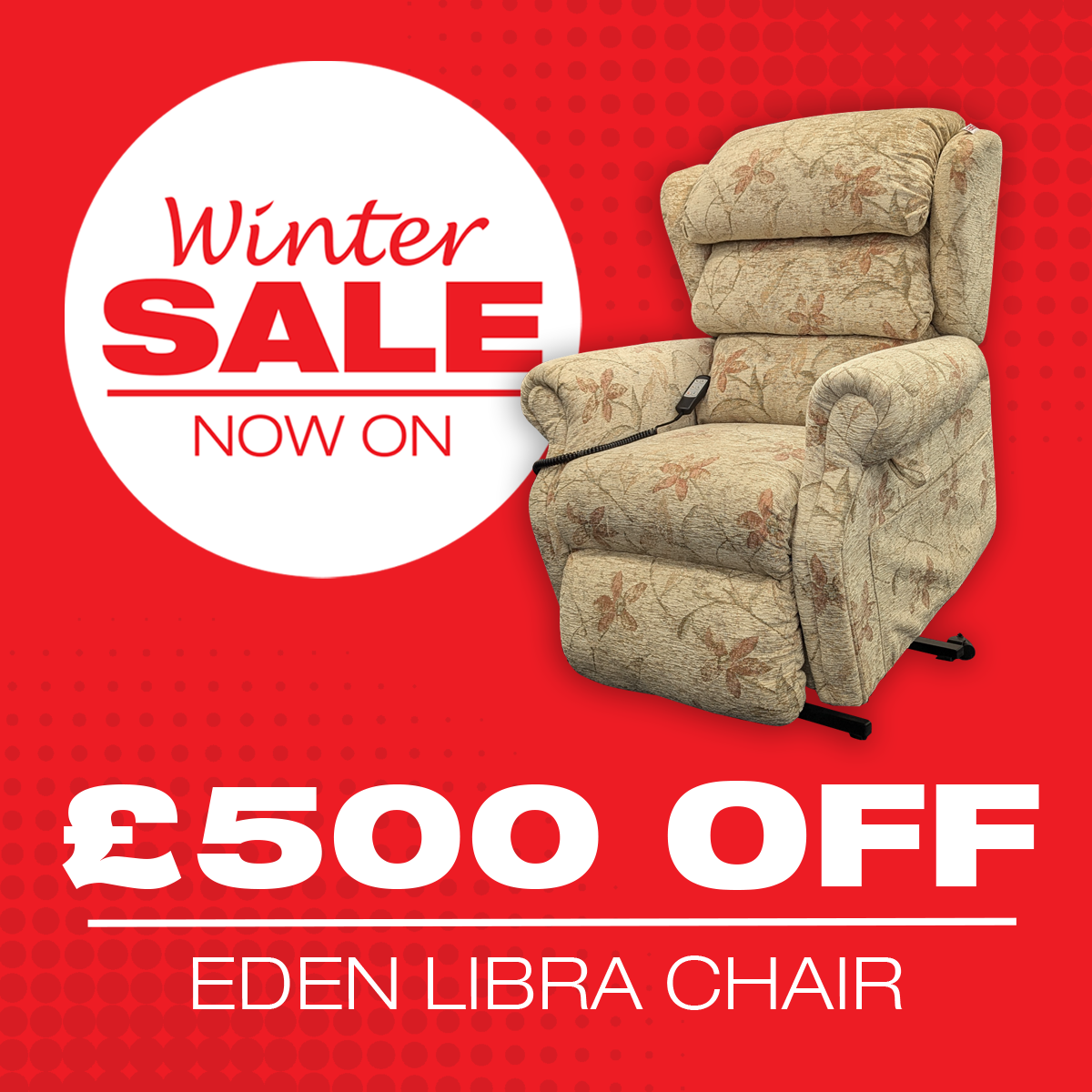 Eden Libra Dual Motor Recliner - Eden Mobility