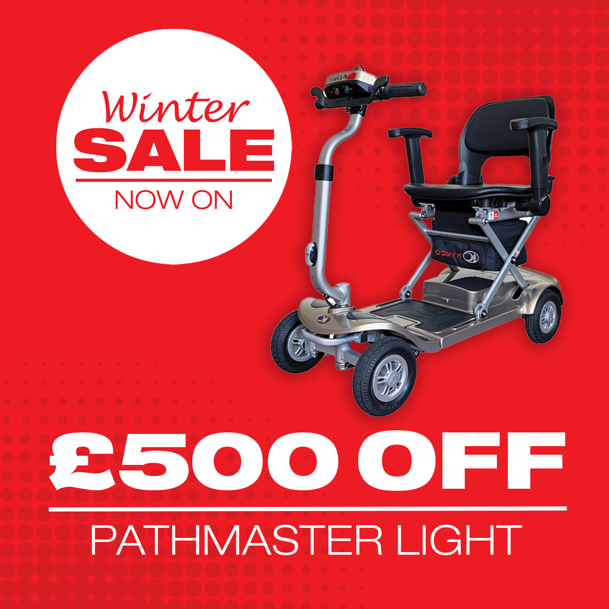 The Eden Pathmaster Light Mobility Scooter - Eden Mobility