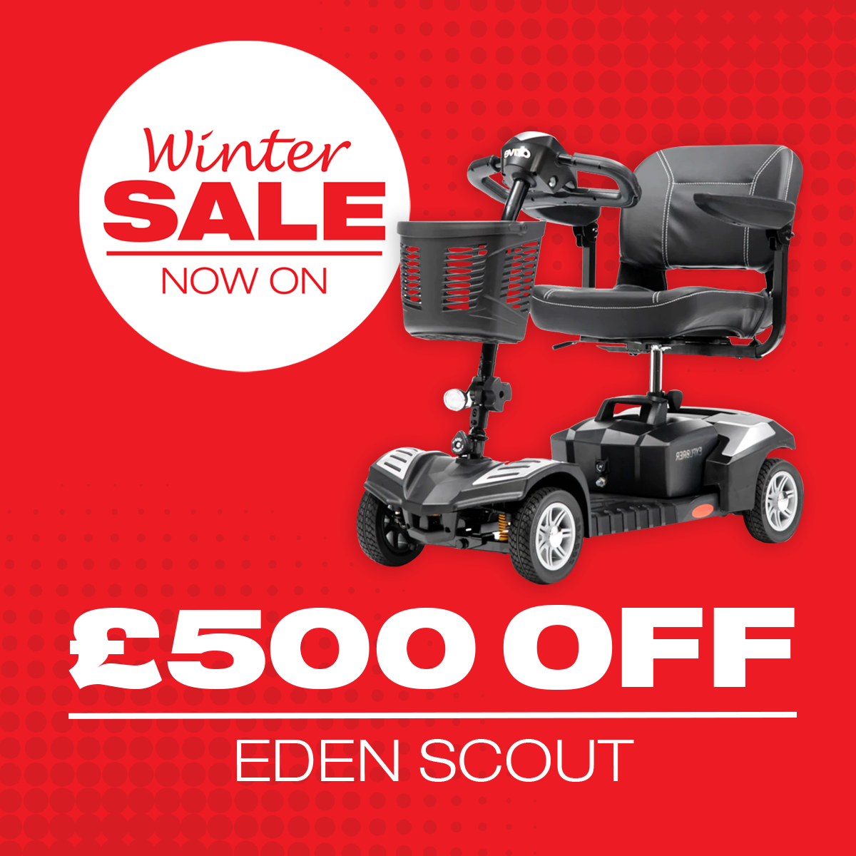 The Eden Scout Mobility Scooter - Eden Mobility