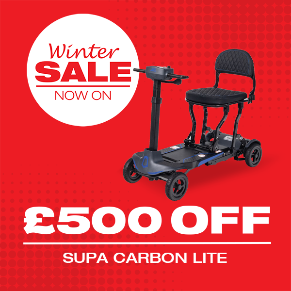 The Eden Supa Carbon Lite 4mph Mobility Scooter